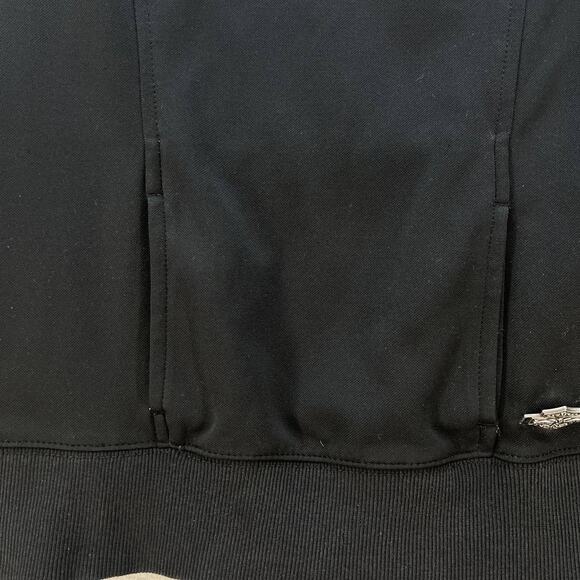 Harley Davidson Performance Women's Quarter Zip Jacket Size S Black Quilted - Picture 9 of 16